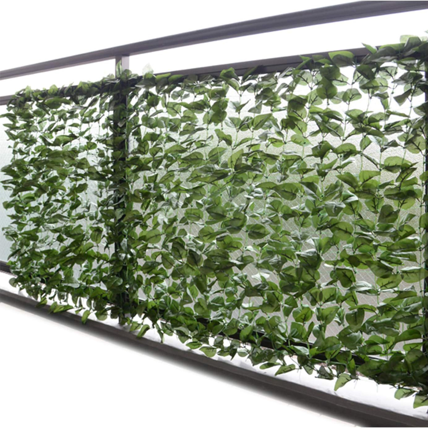 山善 グリーンフェンス リーフラティス 約100×200cm 2台セット