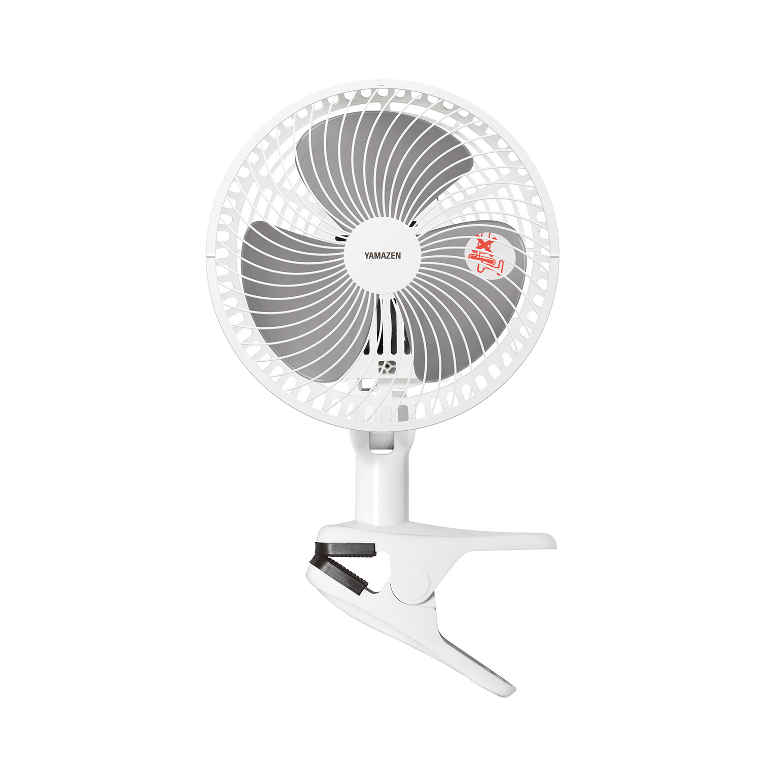 扇風機 山善（YAMAZEN） 扇風機 18cm クリップ扇風機 左右首振り 風量2段階 切