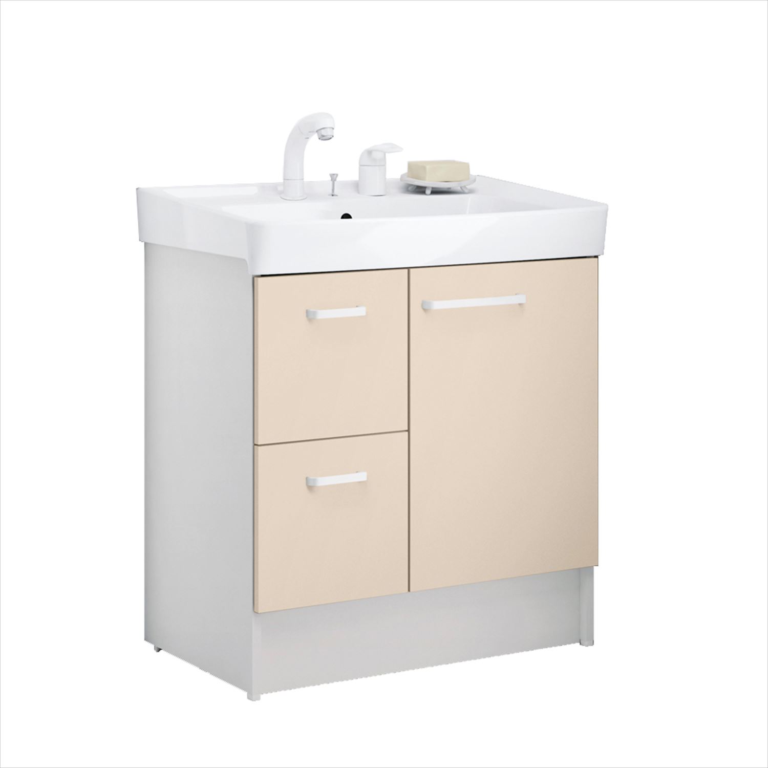 LIXIL（リクシル） 洗面化粧台 D7シリーズ 間口75cm 片引出タイプ