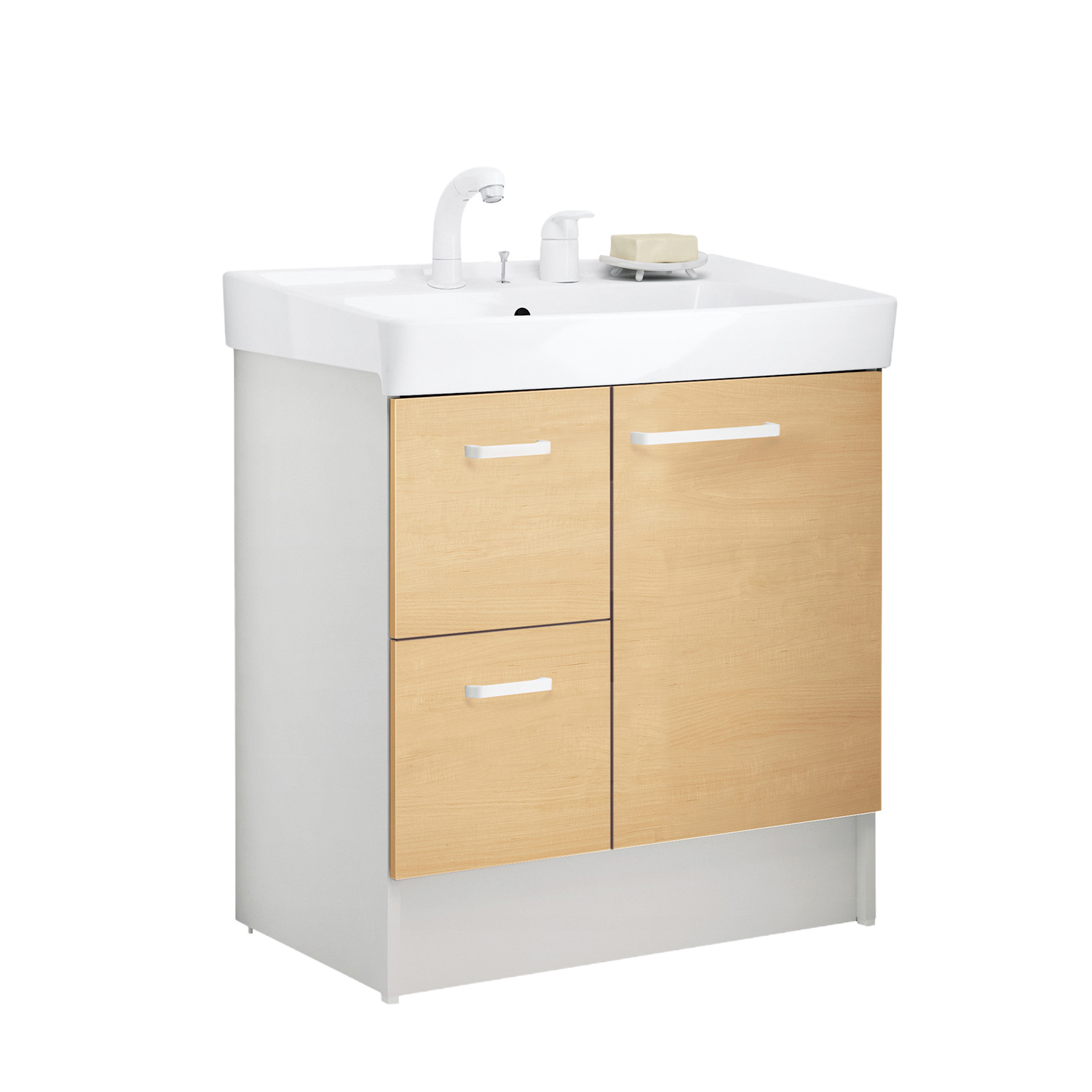 LIXIL(リクシル) 洗面化粧台 D7シリーズ 間口75cm 片引出タイプ LIXIL(リクシル) 洗面化粧台 D7シリーズ 間口75cm 片引出タイプ