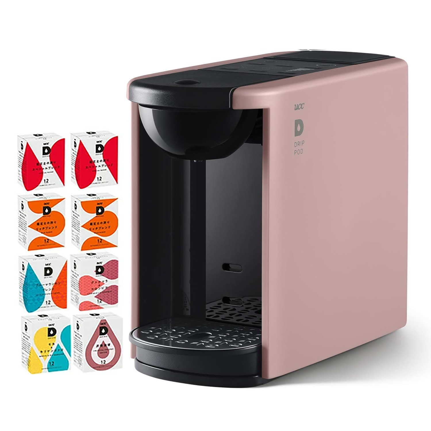 ドリップポッド カプセル式コーヒーマシン + テイスティングキット15P Amazon.co.jp: 【Amazon.co.jp限定】UCC ドリップポッド 一杯