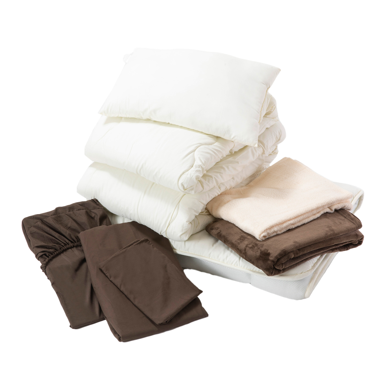 ナイスデイ 布団セット シングル シングル布団セット 10点 セット (薄