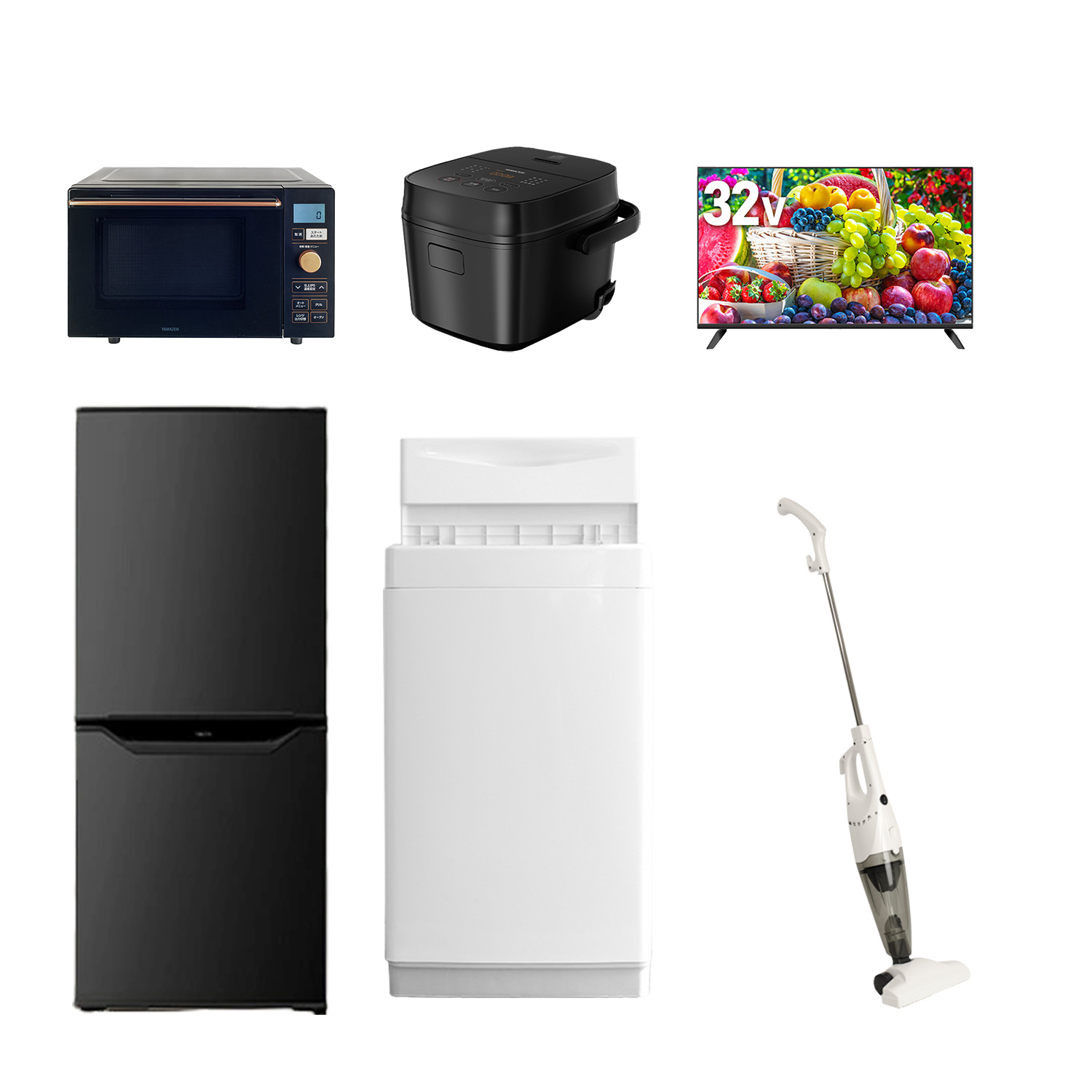 612 冷蔵庫　洗濯機　オーブンレンジ　セット　小型　一人暮らし　単身用 楽天市場】【新品】家電セット 一人暮らし 新生活 3点セット アイリス