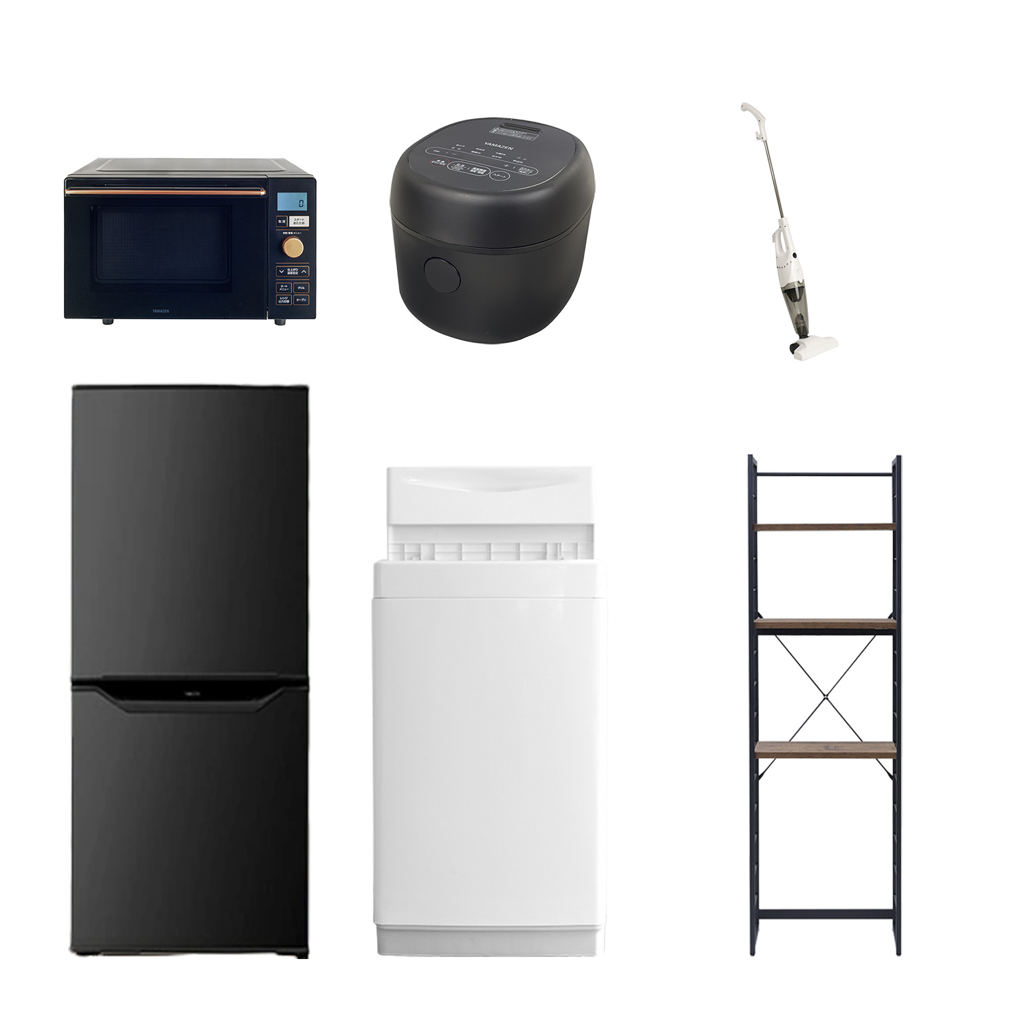 山善 新生活家電セット 6点セット 一人暮らし (6kg洗濯機 106L 山善 新生活家電セット 6点セット 一人暮らし (6kg洗濯機 106L