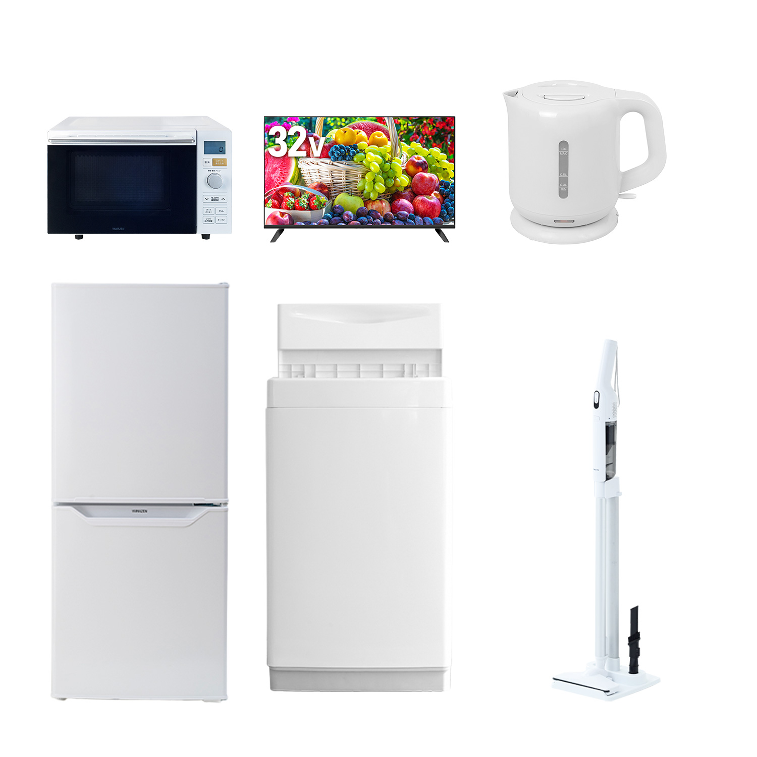 一人暮らしい3点セット 一人暮らし家電セット3点（冷蔵庫：148L、洗濯機、レンジ） [アーバン