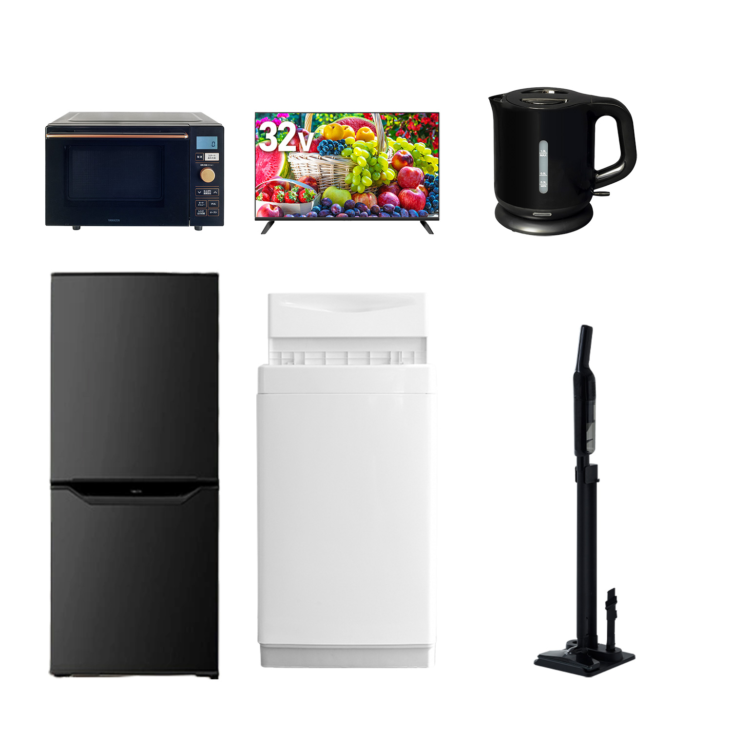 一人暮らしい3点セット 生活家電 3点セット 冷蔵庫 洗濯機 オーブンレンジ ひとり暮らし F484