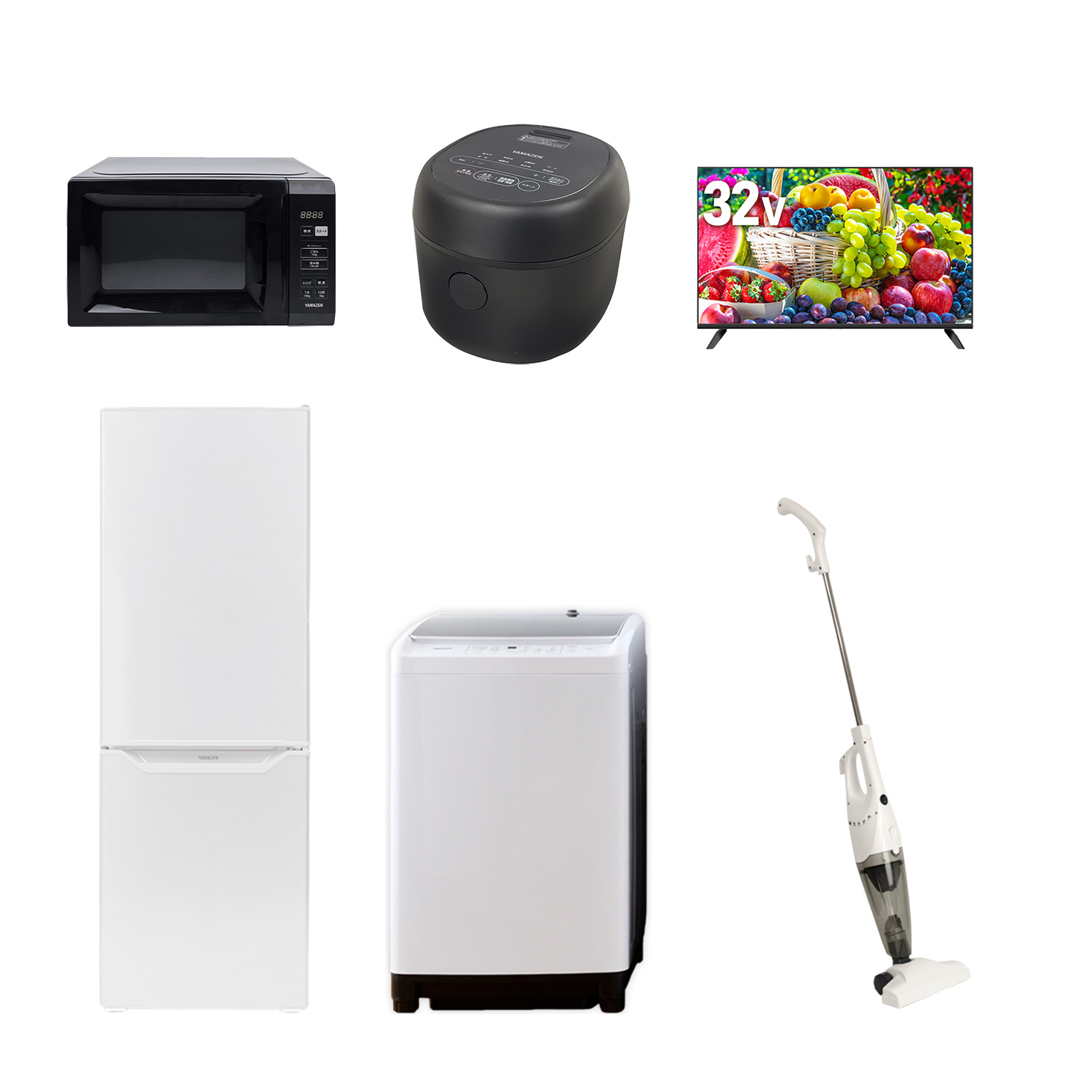 やま　様　　専用 山善（YAMAZEN） 家電セット 一人暮らし 新生活 家電セット 5点セット