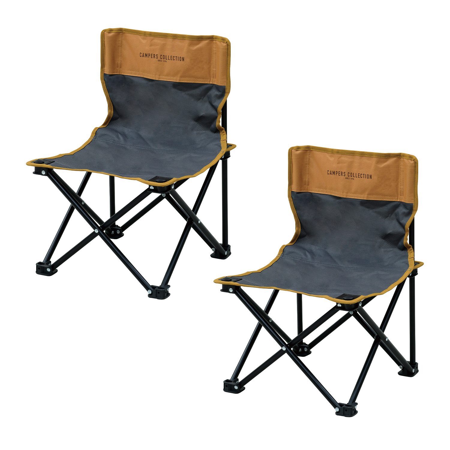 2個セット 折りたたみ椅子 アウトドアチェア キャンプ 椅子 ミニチェア P-MINI 軽量 コンパクト 折りたたみ 持ち運び｜e-kurashi｜02