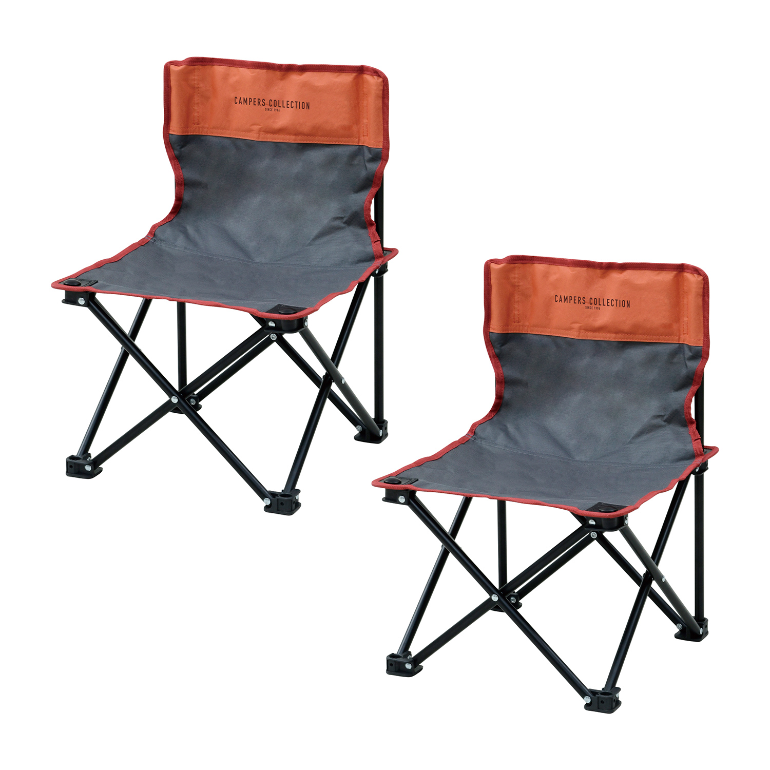 2個セット 折りたたみ椅子 アウトドアチェア キャンプ 椅子 ミニチェア P-MINI 軽量 コンパクト 折りたたみ 持ち運び｜e-kurashi｜03