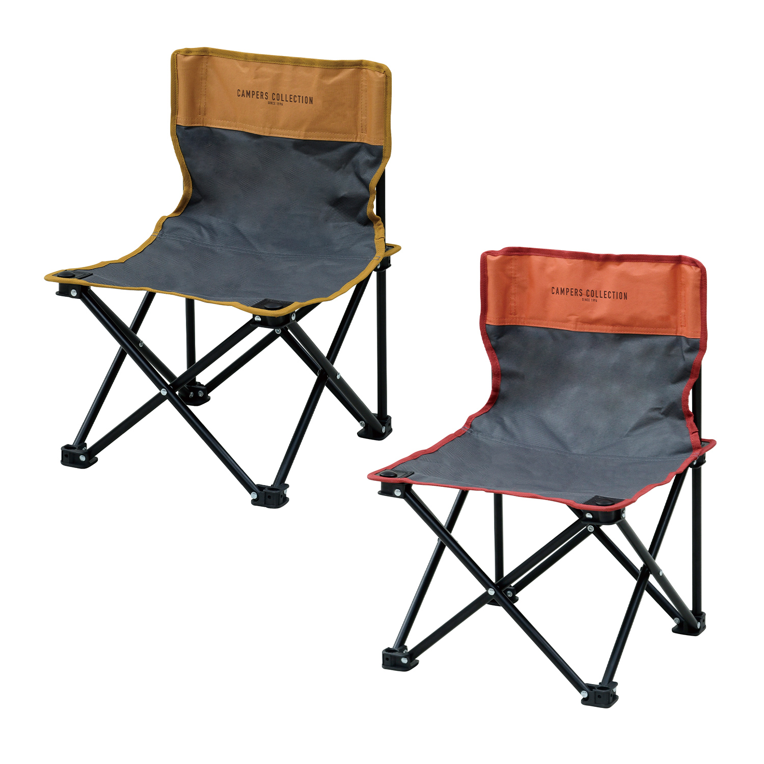 2個セット 折りたたみ椅子 アウトドアチェア キャンプ 椅子 ミニチェア P-MINI 軽量 コンパクト 折りたたみ 持ち運び