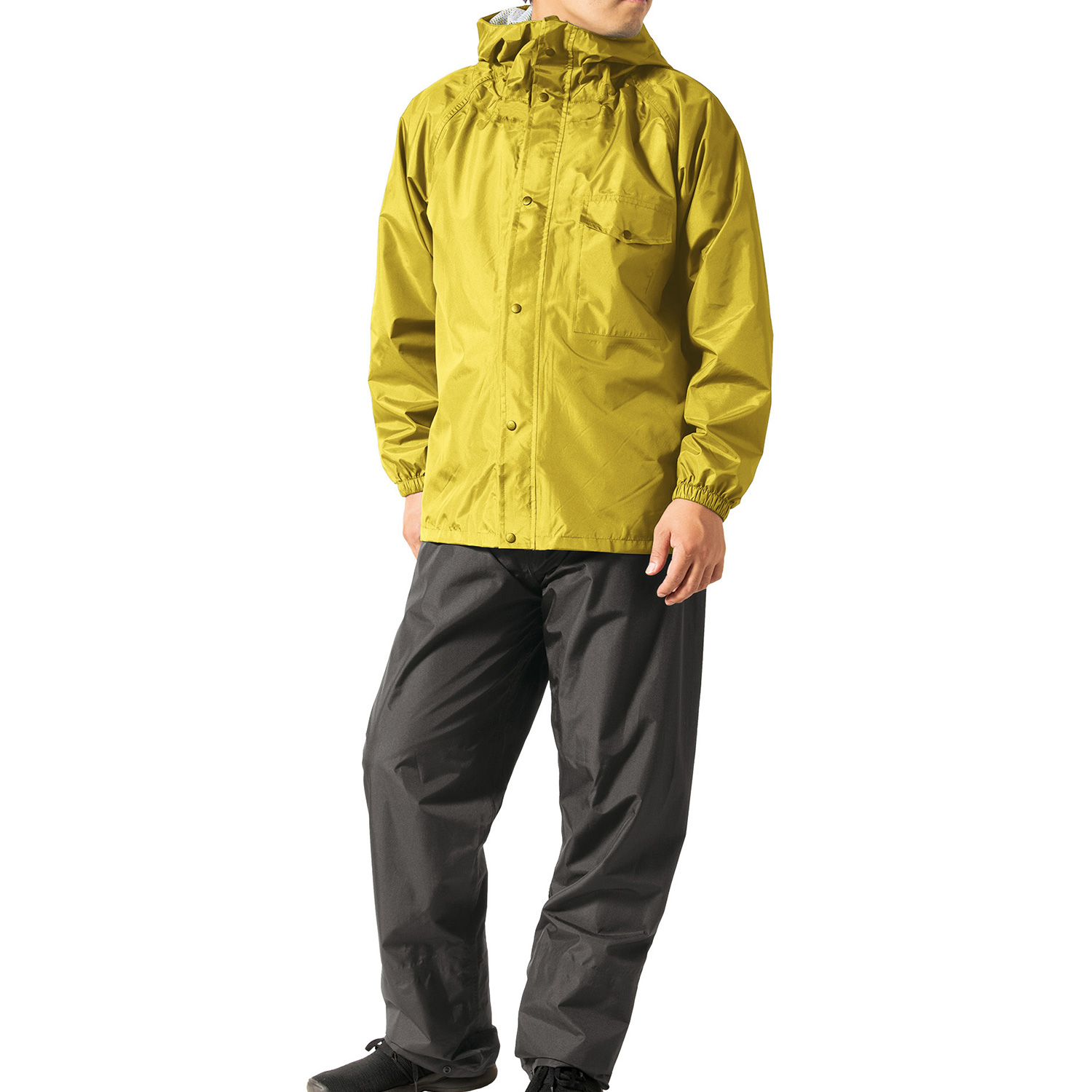 レインウェア レインコート レディース メンズ 上下 全3色 DAILY RAIN SUIT 耐水圧：10000mmH2O AS-5120 雨合羽  カッパ 通勤通学 防水 撥水 アウトドア 軽量