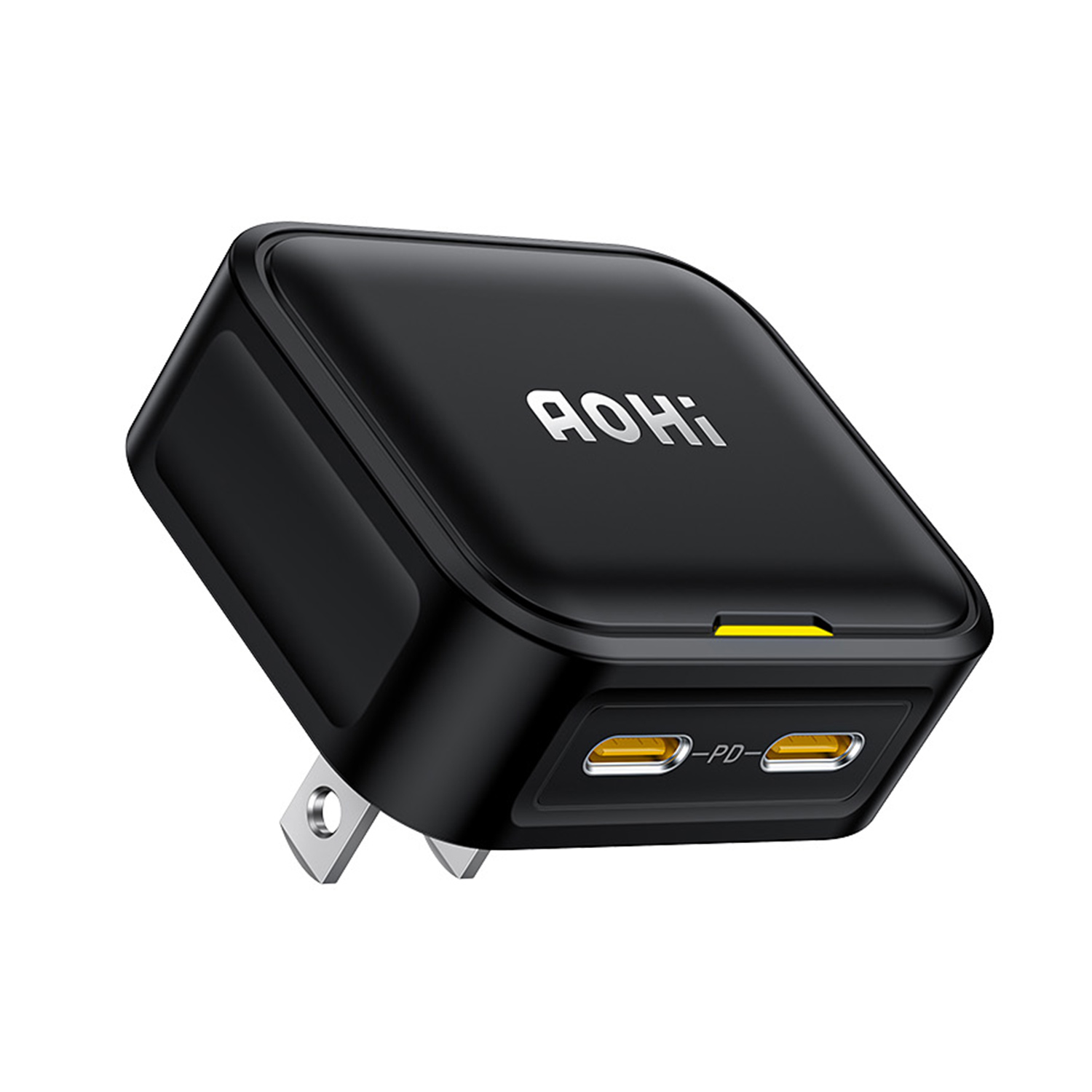 2ポート急速充電器 40W USB PD AC充電器 MAGCUBE : くらしのe