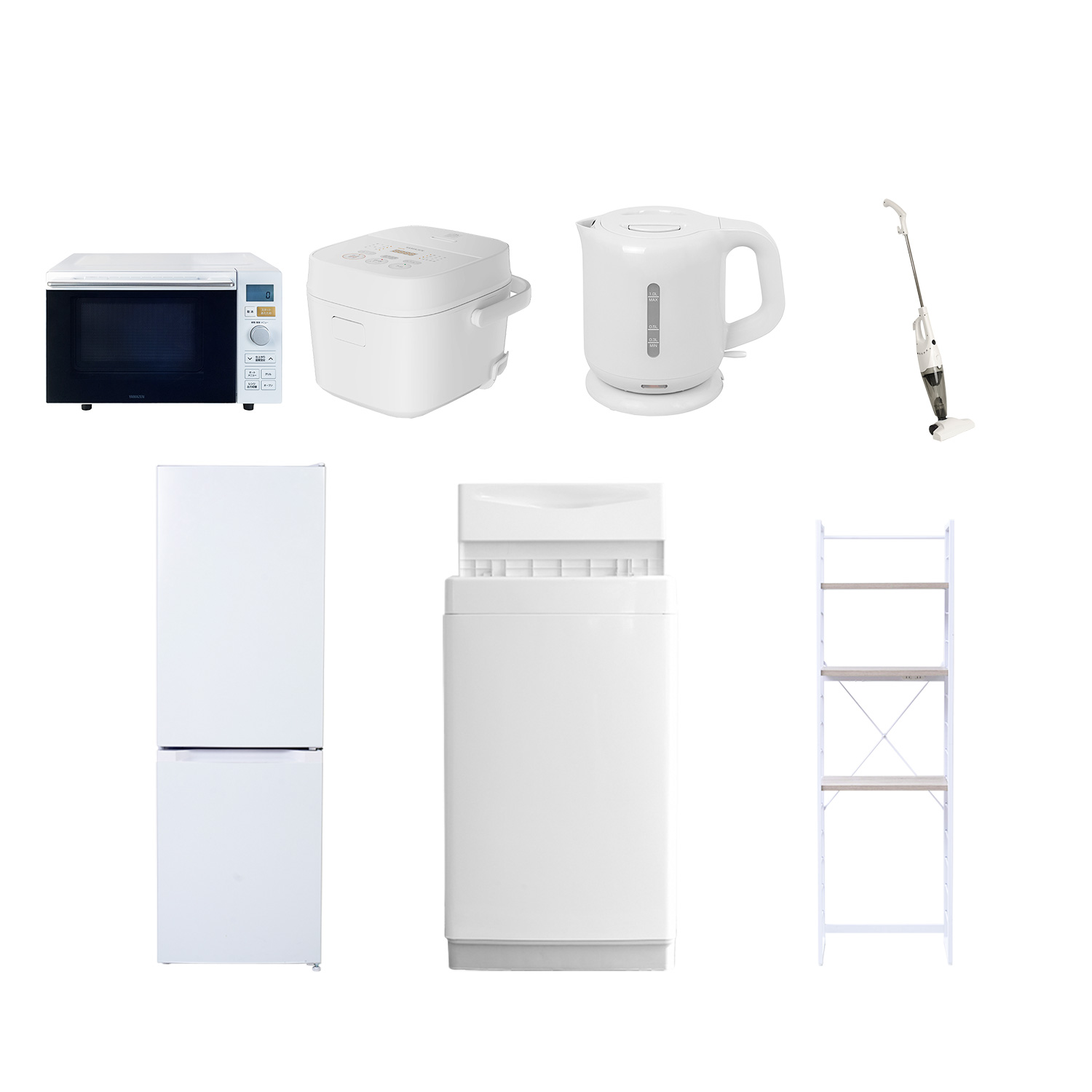 一人暮らし 家電セット 新生活 7点セットのおすすめ人気商品一覧 通販