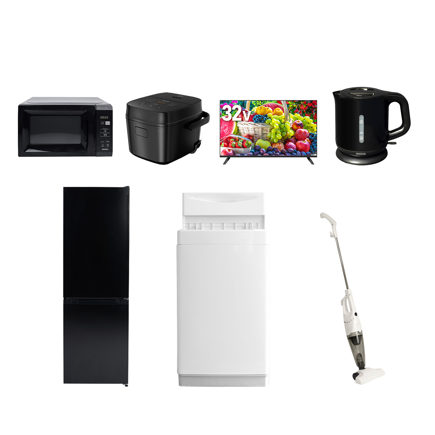 一人暮らし 家電セット 新生活 7点セットのおすすめ人気商品一覧 通販