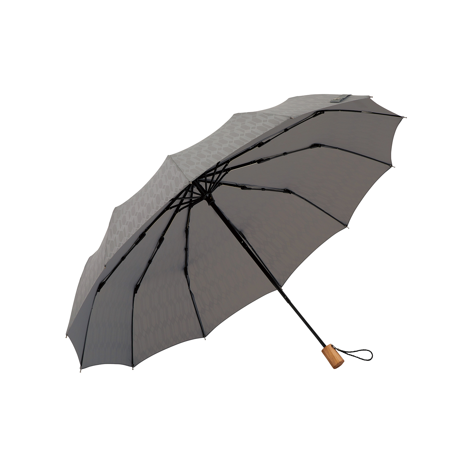 mabu（マブ） 折りたたみ傘 12本骨 江戸 55cm mabu 墨 紅 銀 草 紺 藍