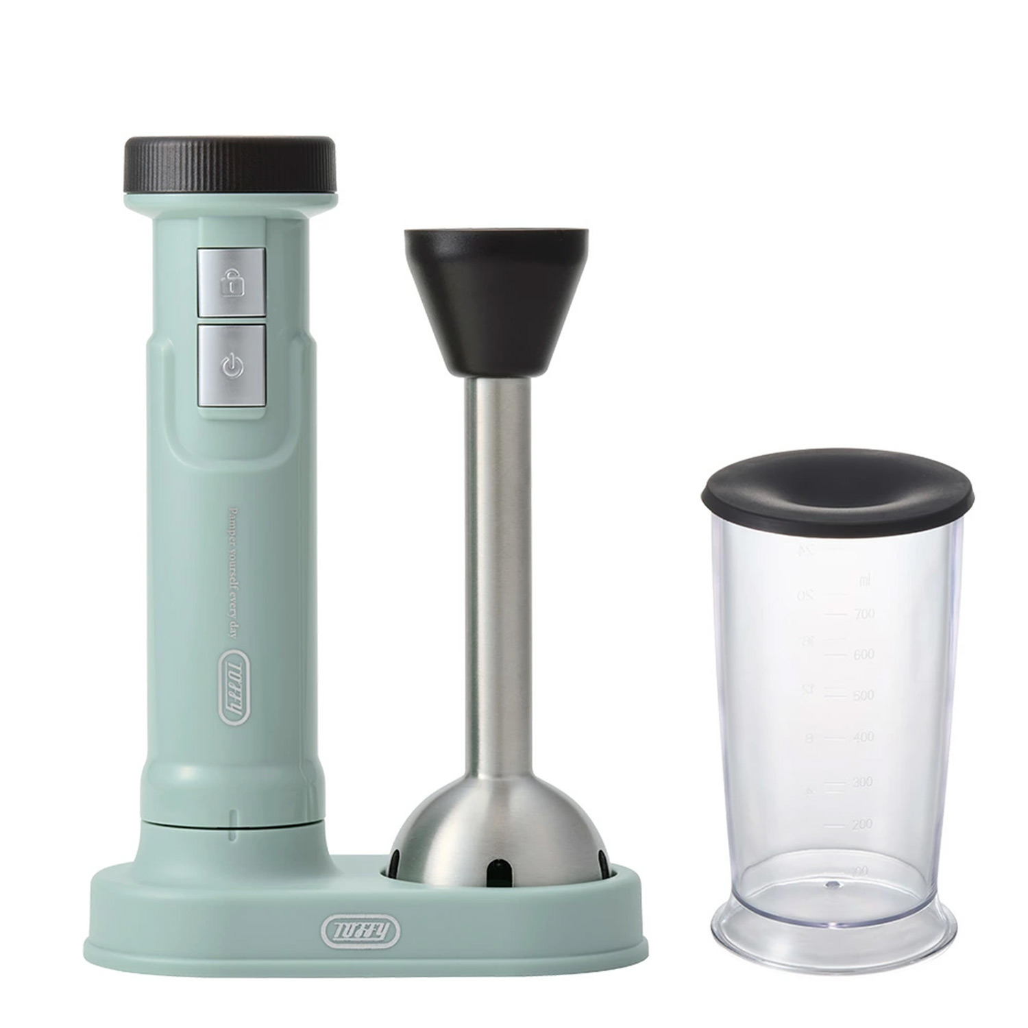 Toffy ハンドブレンダー ハンディブレンダー コードレス 充電式 離乳食