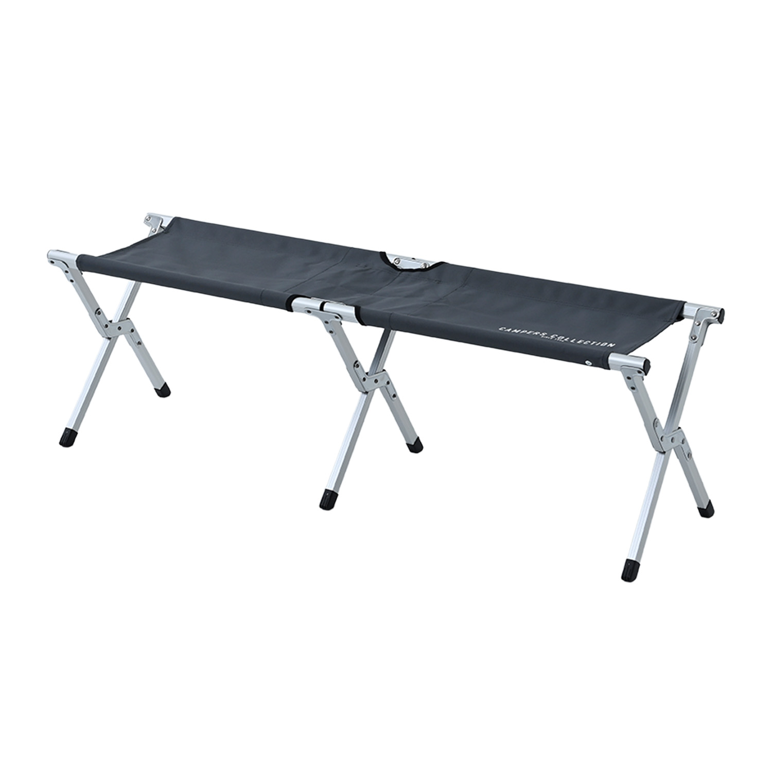 山善（YAMAZEN） アウトドアチェア 折りたたみ ベンチ アルミ 軽量 2人