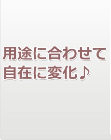 まるでトランスフォーマーみたい♪