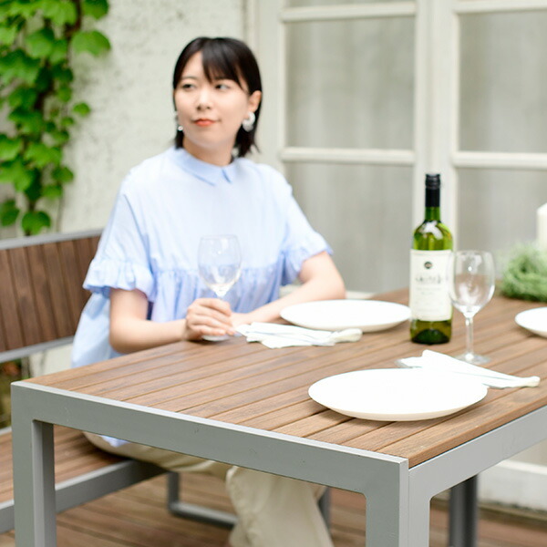 格安 山善 ガーデンファニチャー ガーデンテーブル ガーデニング 趣味・スポーツ・実用