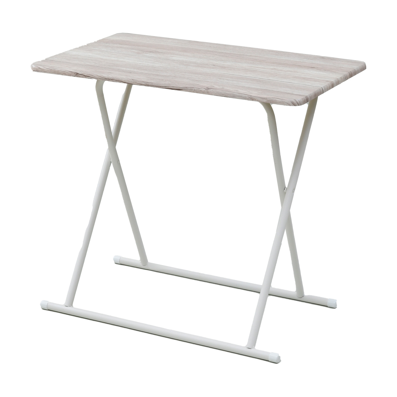 山善（YAMAZEN） 折りたたみテーブル 簡単組立 幅80 奥行51 高さ72