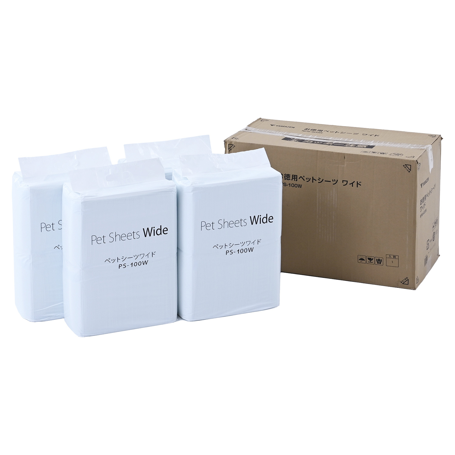 山善（YAMAZEN） ペットシーツ 薄型 日本製高分子 消臭 レギュラー800