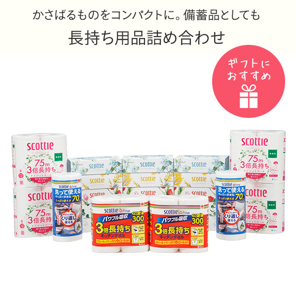 クリネックス スコッティ 長持ち用品 詰め合わせ ティッシュペーパー
