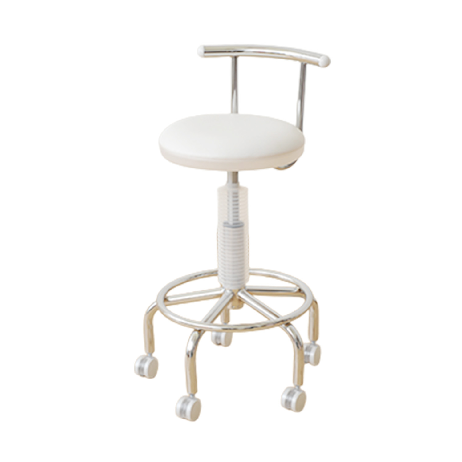 山善（YAMAZEN） 小まわりチェア カウンターチェア キャスター付き