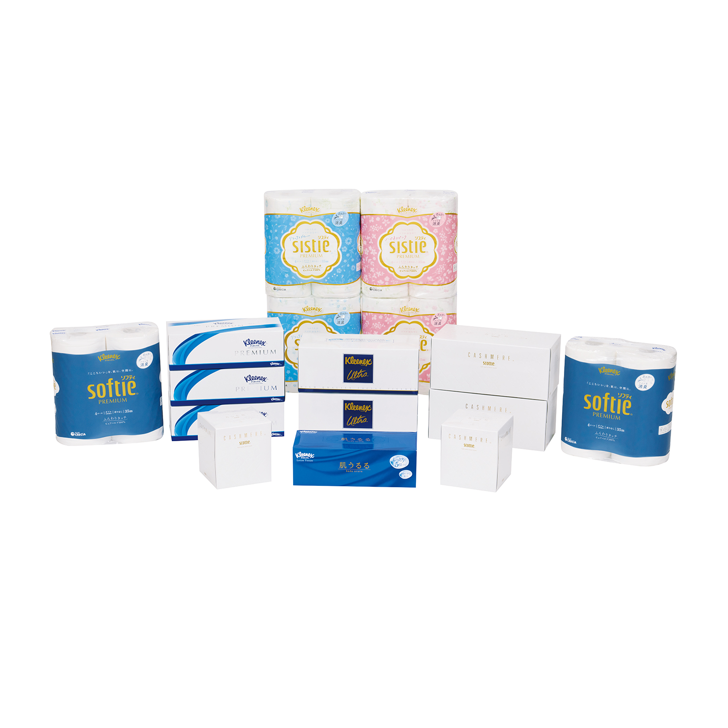 日本製紙クレシア ティッシュペーパー トイレットペーパー 詰め合わせ