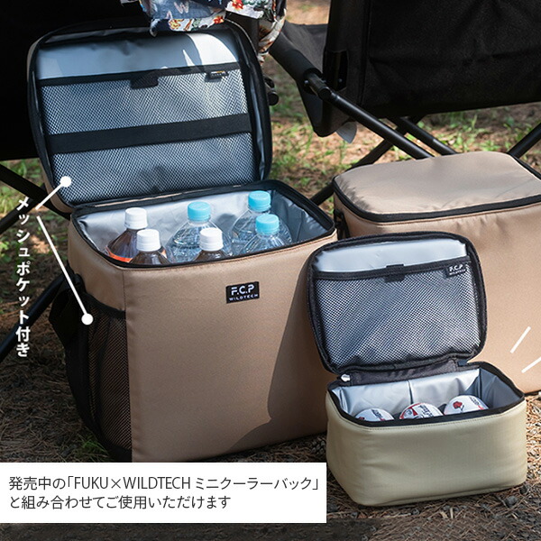 FUKUさんとのコラボ商品 カンガルークーラーバッグ 23L/18Lのセット(2