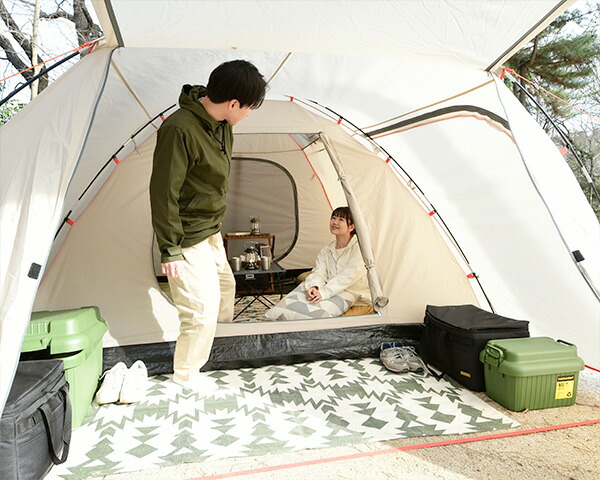 Campers Collection テント 大型 4人用 5人用 フルクローズ
