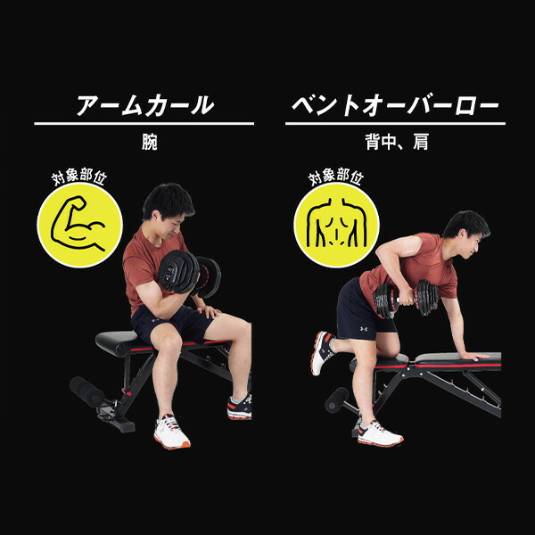 ALINCO アジャスタブルダンベル25 台座付き 可変式ダンベル 約