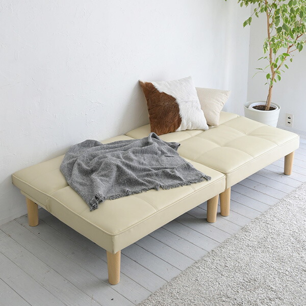 山善 分割できる 4way ソファベッド 幅175 奥行81.5 高さ67.5cm 山善 分割できる 4way ソファベッド 幅175 奥行81.5 高さ67.5cm