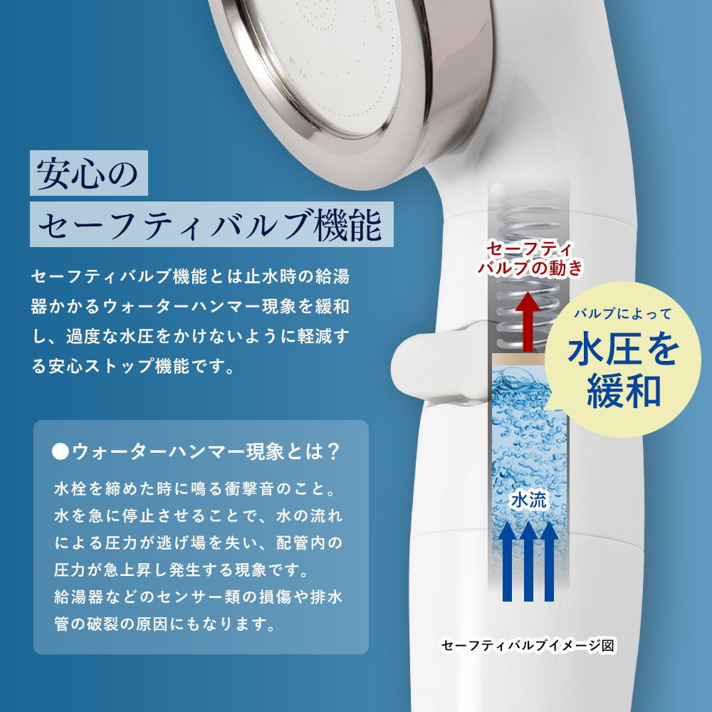 山善（YAMAZEN） シャワーヘッド BIRAKU2 ビラク 最大60％節水 日本製