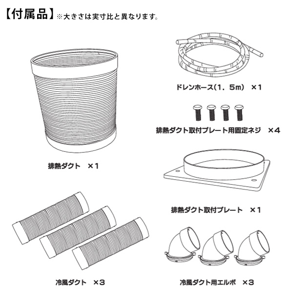 ナカトミ 【代引不可】【法人・施設限定】スポットエアコン トリプル