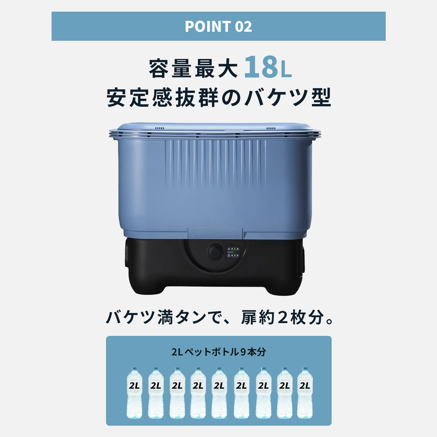 山善（YAMAZEN） ELEIN 高圧洗浄機 コードレス 最大4MPa バケツ タンク