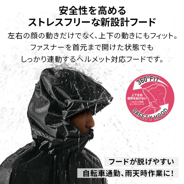 Makku レインウェア レインコート レディース メンズ 上下 全3色