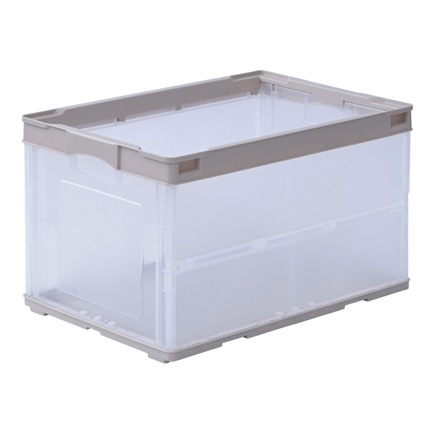 RISU（リス） 折りたたみコンテナ 50L 2個セット 収納ボックス