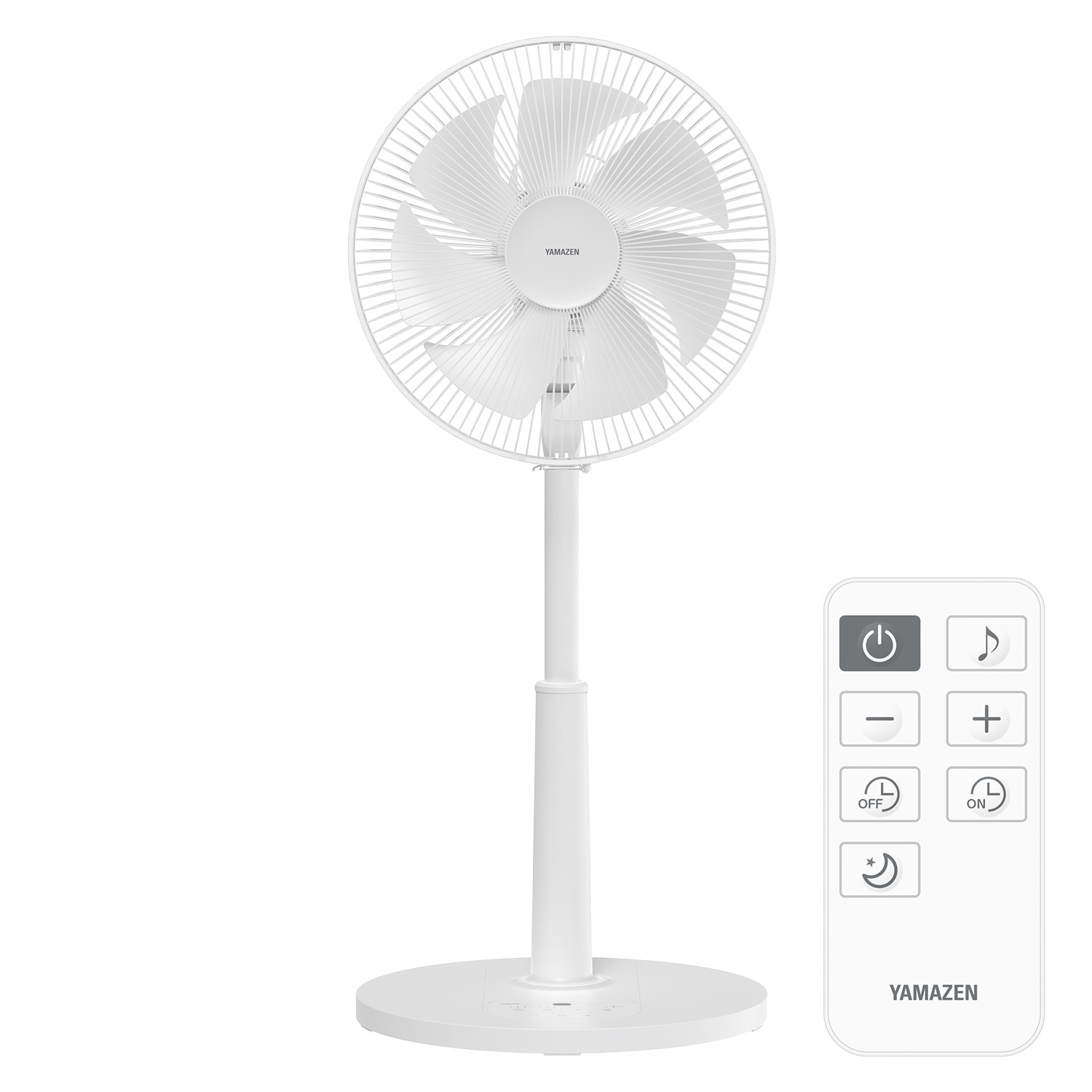 扇風機 dcモーター リビング扇風機 PD対応 山善 dc扇風機 リモコン 切タイマー 静音 YLRP-CJD301(W) サーキュレーター 静音 | 山善 | 01