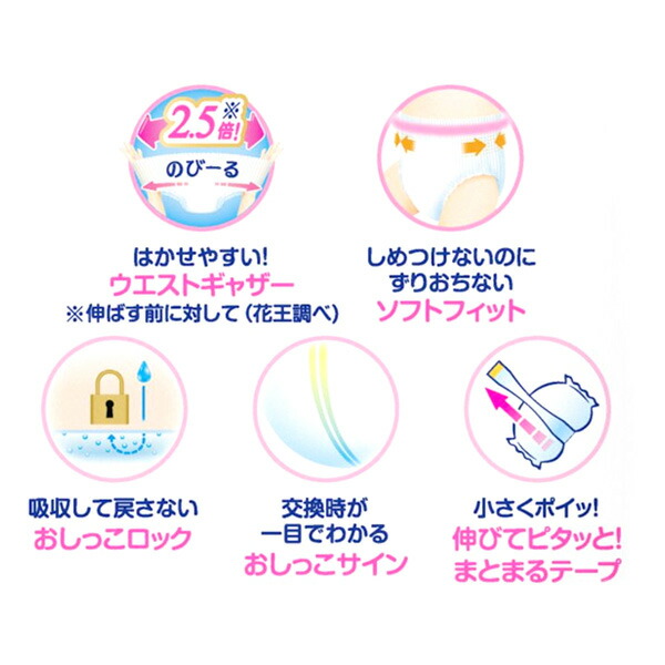 Kao メリーズ ずっと肌さら エアスルー パンツタイプ Lサイズ(体重9