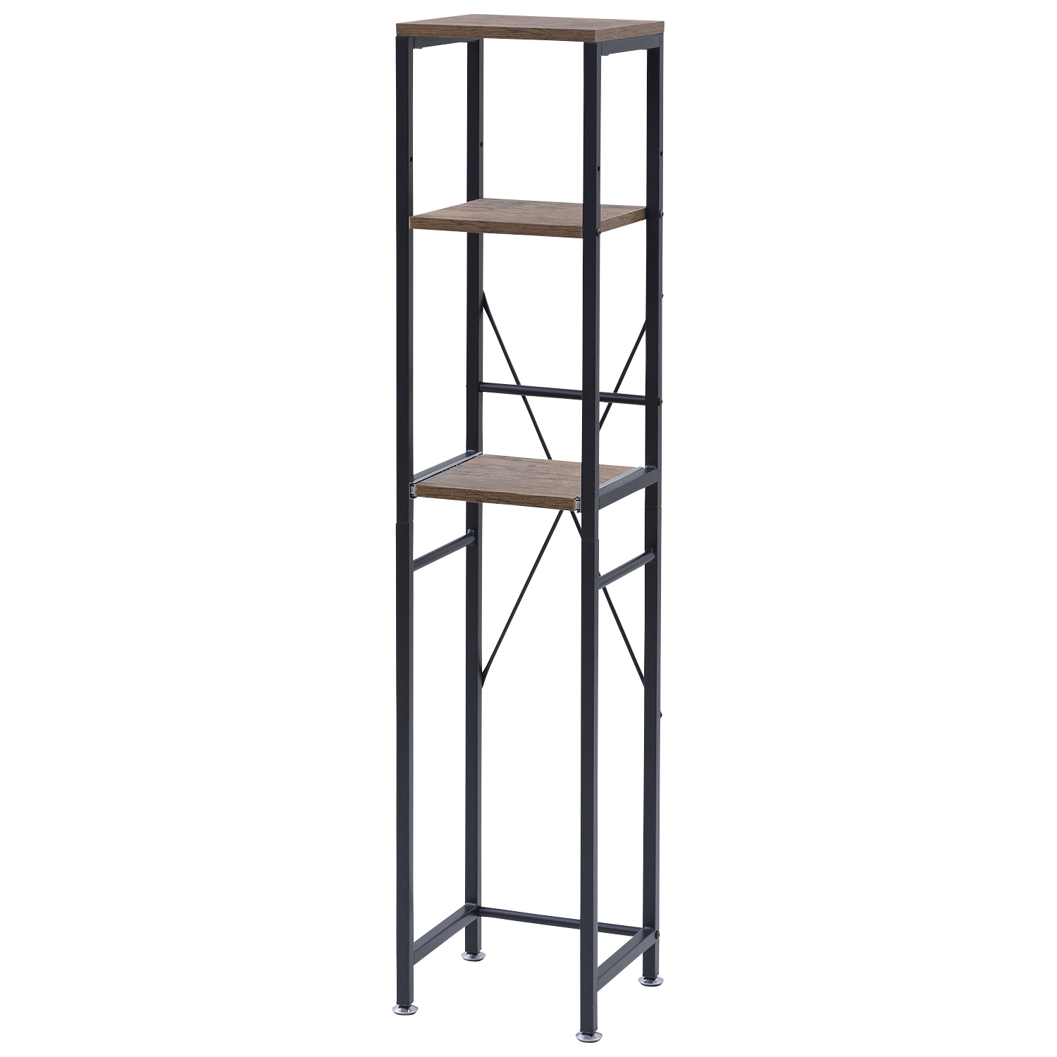 山善（YAMAZEN） キッチンラック スリム 幅32 奥行29 高さ145.5cm