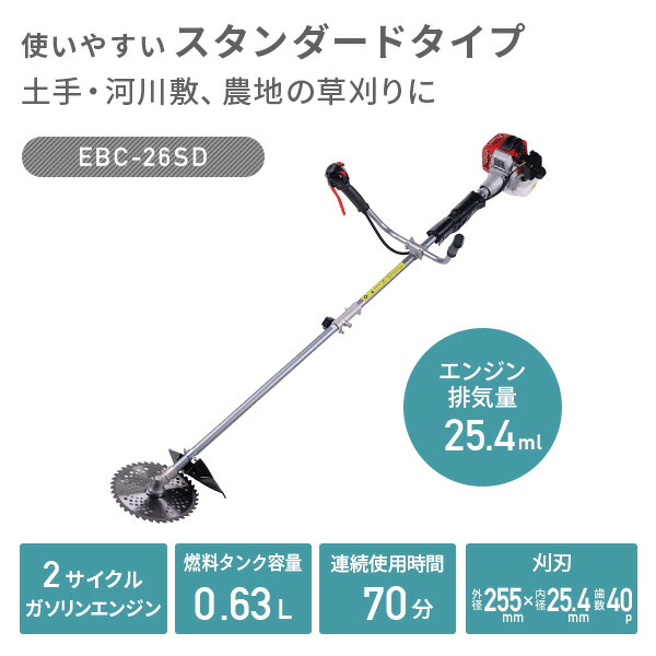 新品未使用箱不良 ナカトミ エンジン式刈払機 排気量25