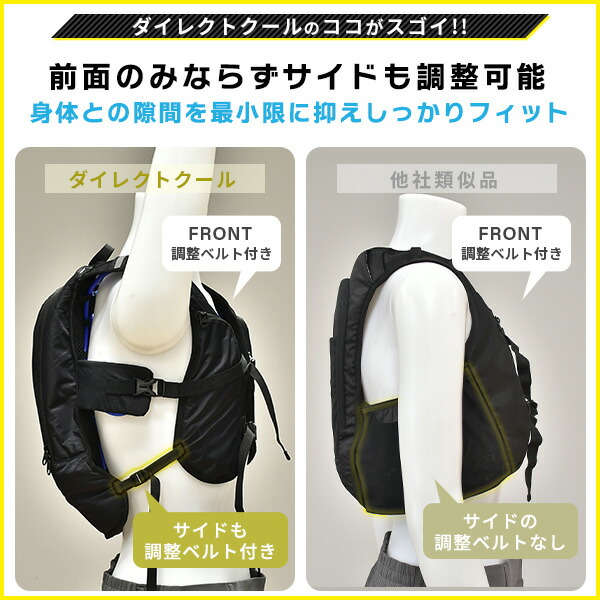 YAMAZEN DIRECT COOL PRO 冷却ベスト 山善（YAMAZEN） 水冷服 水冷ベスト 2026年モデル ダイレクトクール