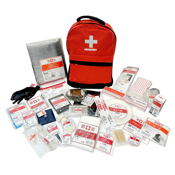 山善 防災グッズ 防災セット 防災士監修 一次避難用 災害対策30点