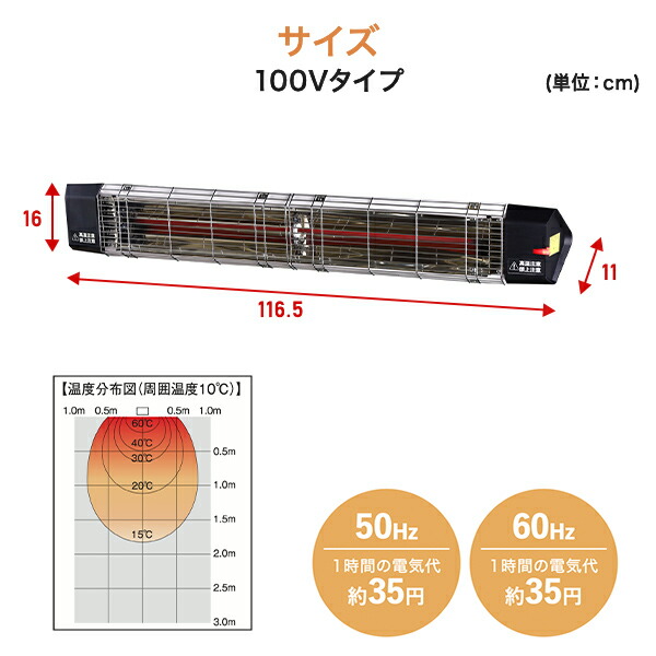 ヒーター 電気ヒーター 遠赤外線 暖房器具 シーズヒーター 2025年 