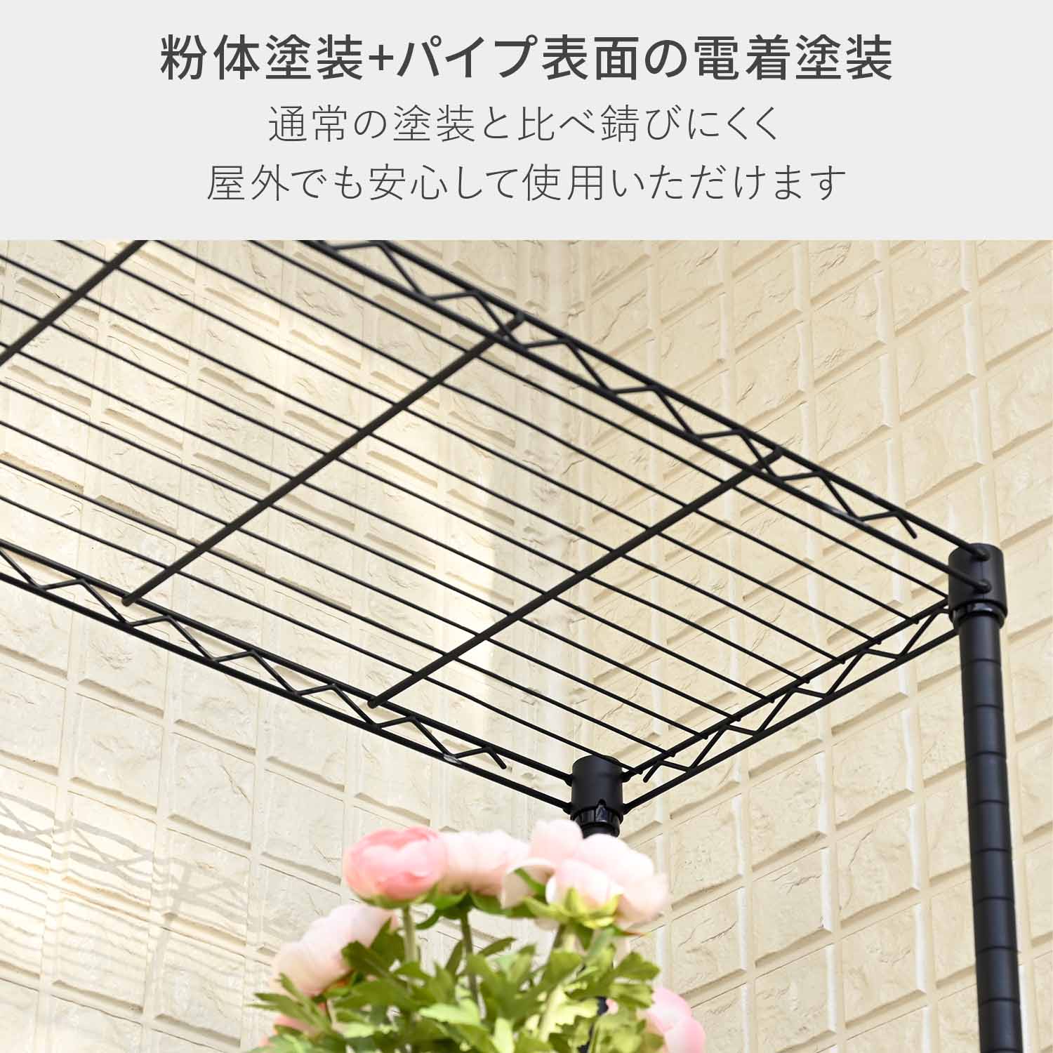 4段ガーデン収納ラック フラワースタンド プランターラック 屋外 植物