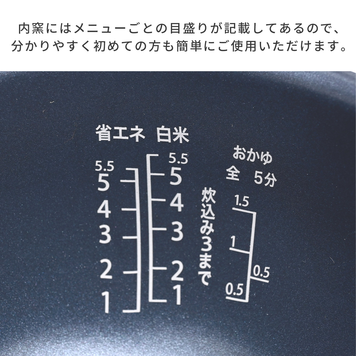 新品未使用 山善 炊飯器 5.5合 IH 8種類炊き分け機能 IH式 早炊き 炊飯器 5.5合 IH炊飯器 10種類炊き分け機能 YJV-E10 山善 | 山善