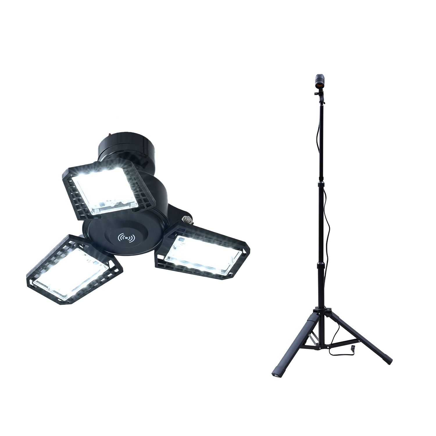 山善（YAMAZEN） LED ガレージライト 作業灯 GLS3-0300 SSG-70B