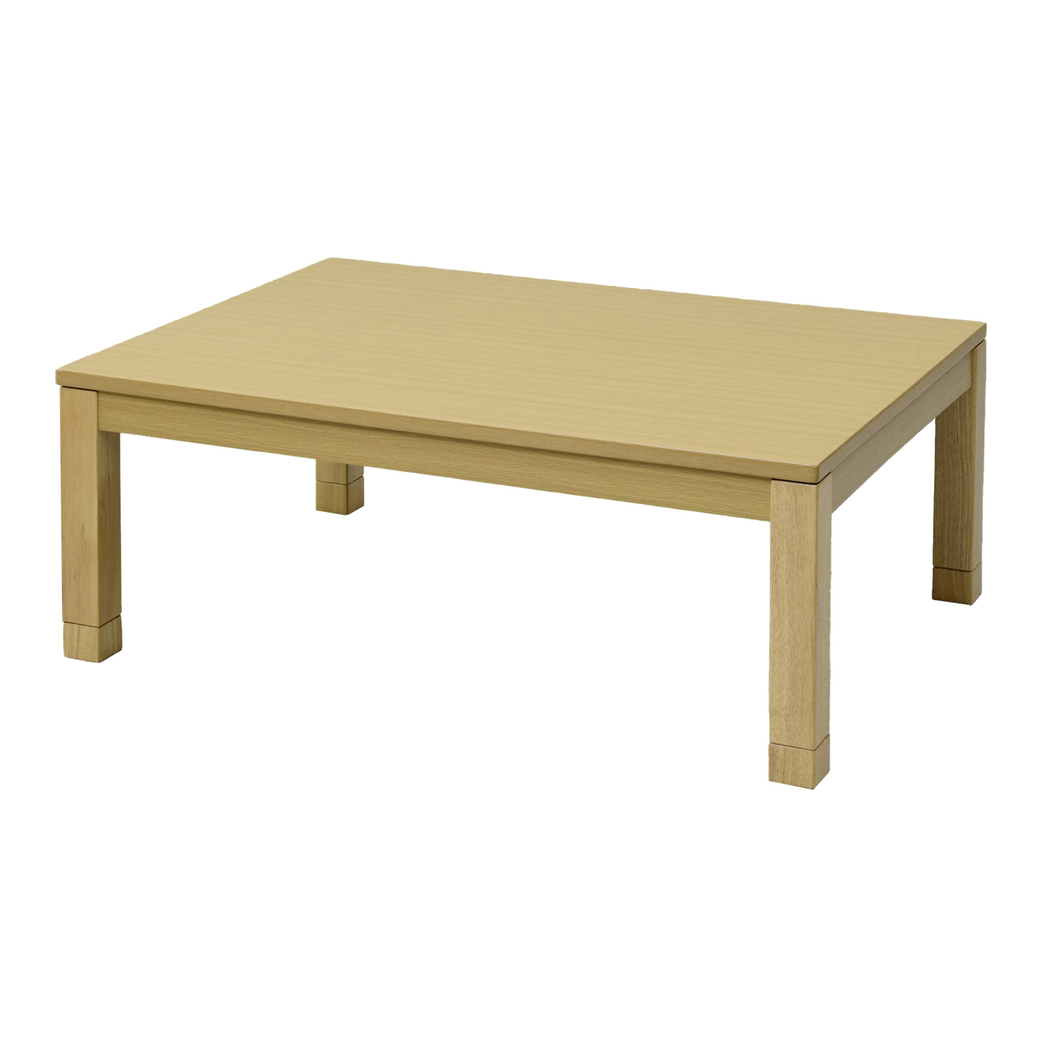 こたつ こたつテーブル 105x75cm 長方形 継脚 高さ調節可能