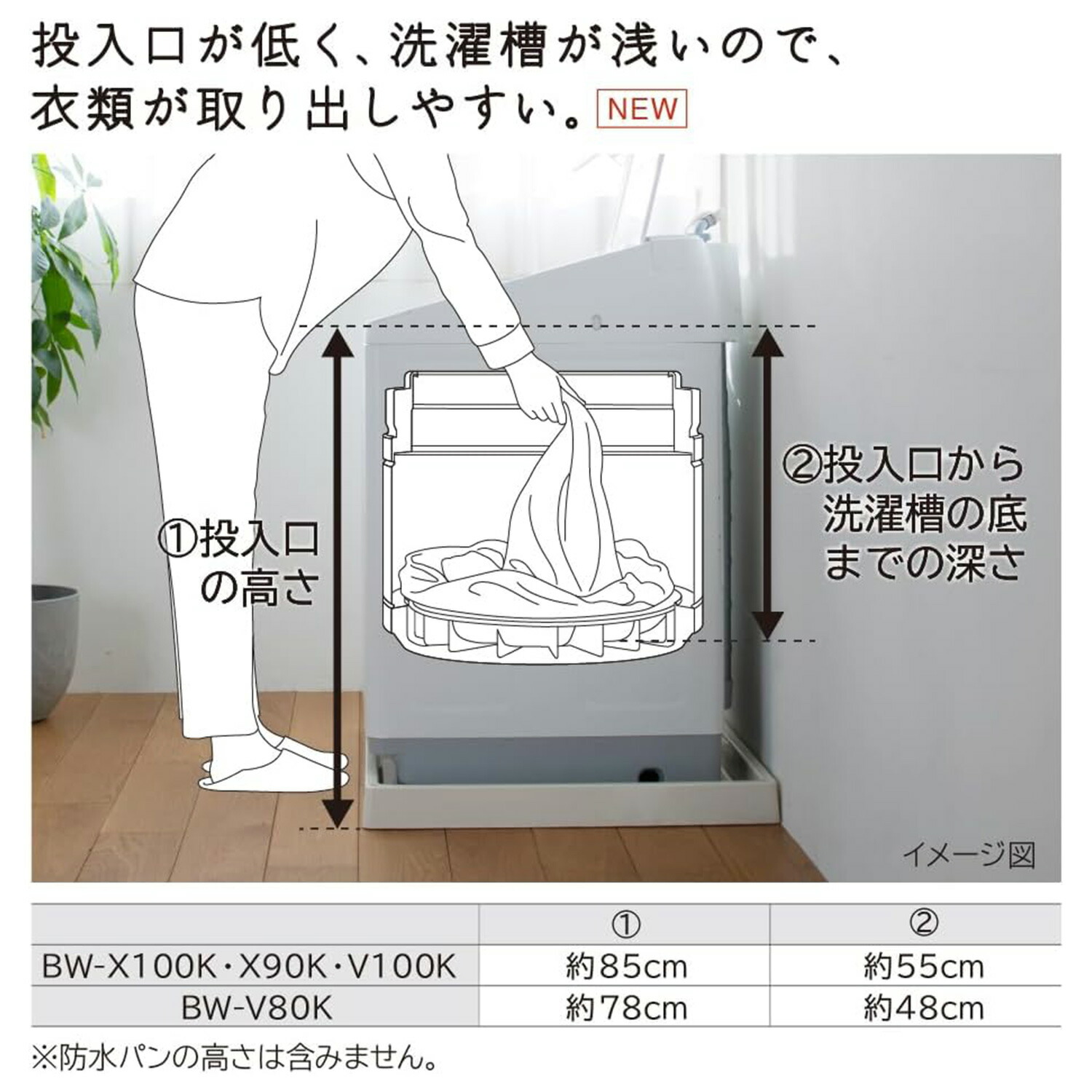 日立（HITACHI） 洗濯機 10kg 洗濯 ビートウォッシュ HITACHI BW-V100M
