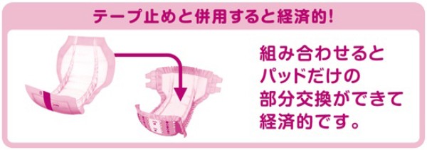 日本製紙クレシア 業務用 アクティ ワイドパッド1400 (総吸収量2250cc